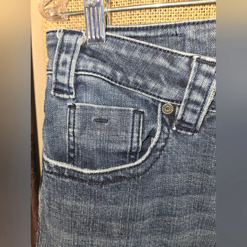 Women's Rock And Roll Cowgirl Classic Blue Women's Jeans Low Rise Size 29 x 30 - Picture 6 of 16